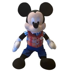 Disney Mickey Mouse Plush Toy - Black, Red, Blue‎